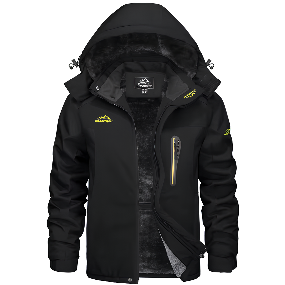 MEN’S WATERPROOF WINTER JACKET -SUPPORTS DOWN TO -15°C