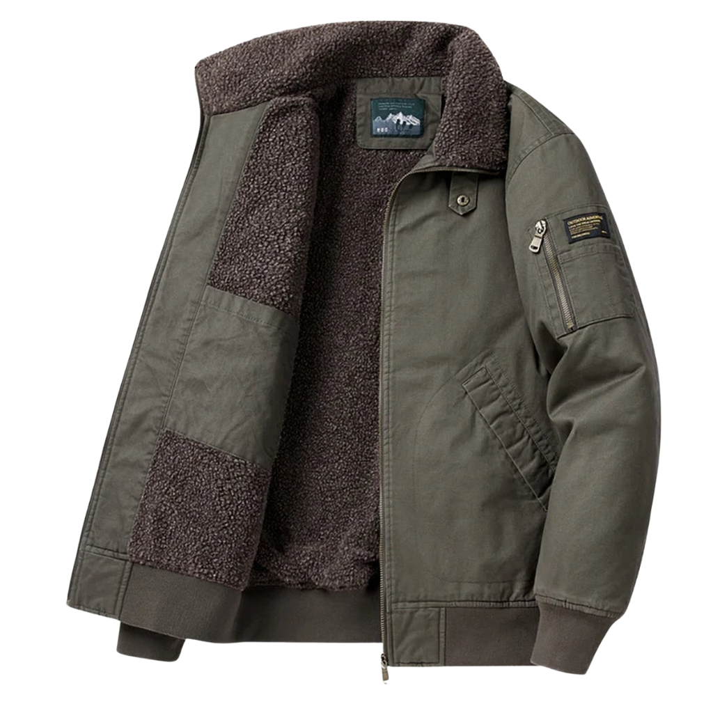 MEN’S JACKET FLEECE ASHFORD - SUPPORTS DOWN TO -15°C