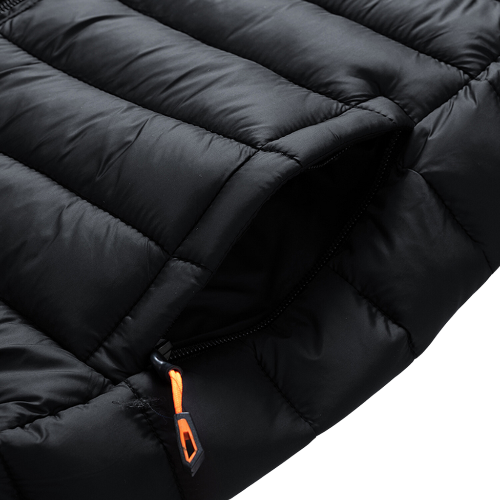 MEN’S HOODED PUFFER JACKET