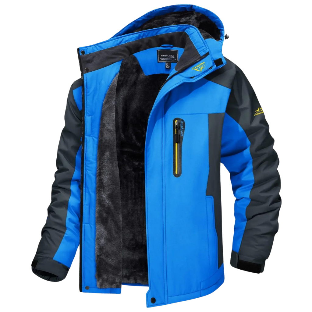 MEN’S WATERPROOF WINTER JACKET -SUPPORTS DOWN TO -15°C