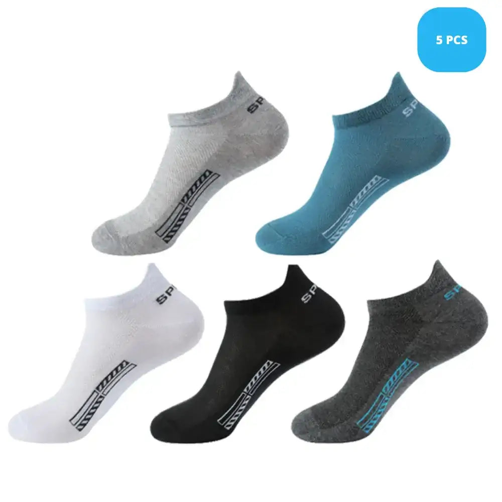MEN’S COTTON SOCKS – 5 PACK