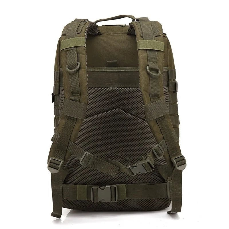 GREEN MILITARY TACTICAL 50L RUCKSACK - Sovira