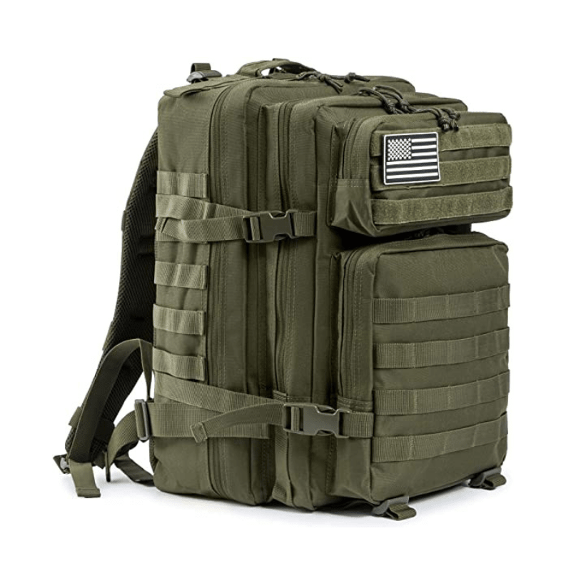 GREEN MILITARY TACTICAL 50L RUCKSACK - Sovira