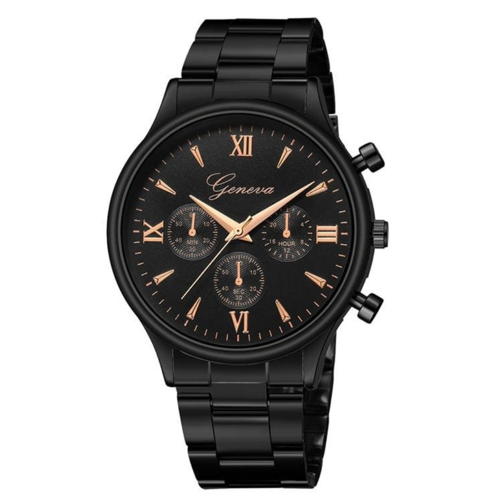 CROWLEY STAINLESS STEEL WATCH