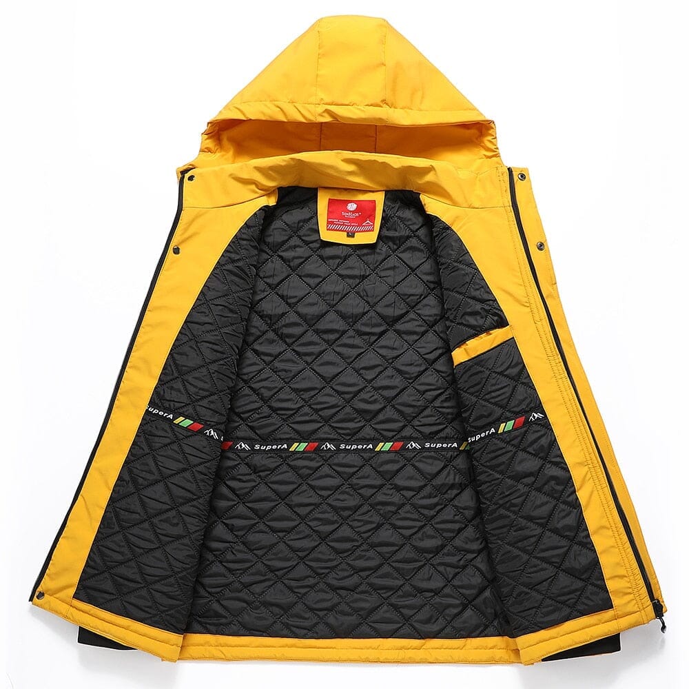 MENS WATERPROOF JACKET RAVENWALK - DETACHABLE HOOD