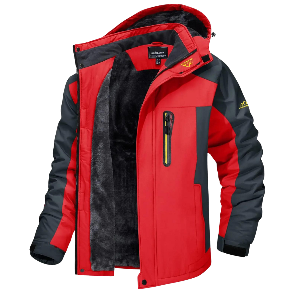 MEN’S WATERPROOF WINTER JACKET -SUPPORTS DOWN TO -15°C