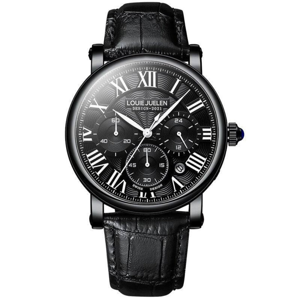 DAVENPORT STAINLESS STEEL WATCH