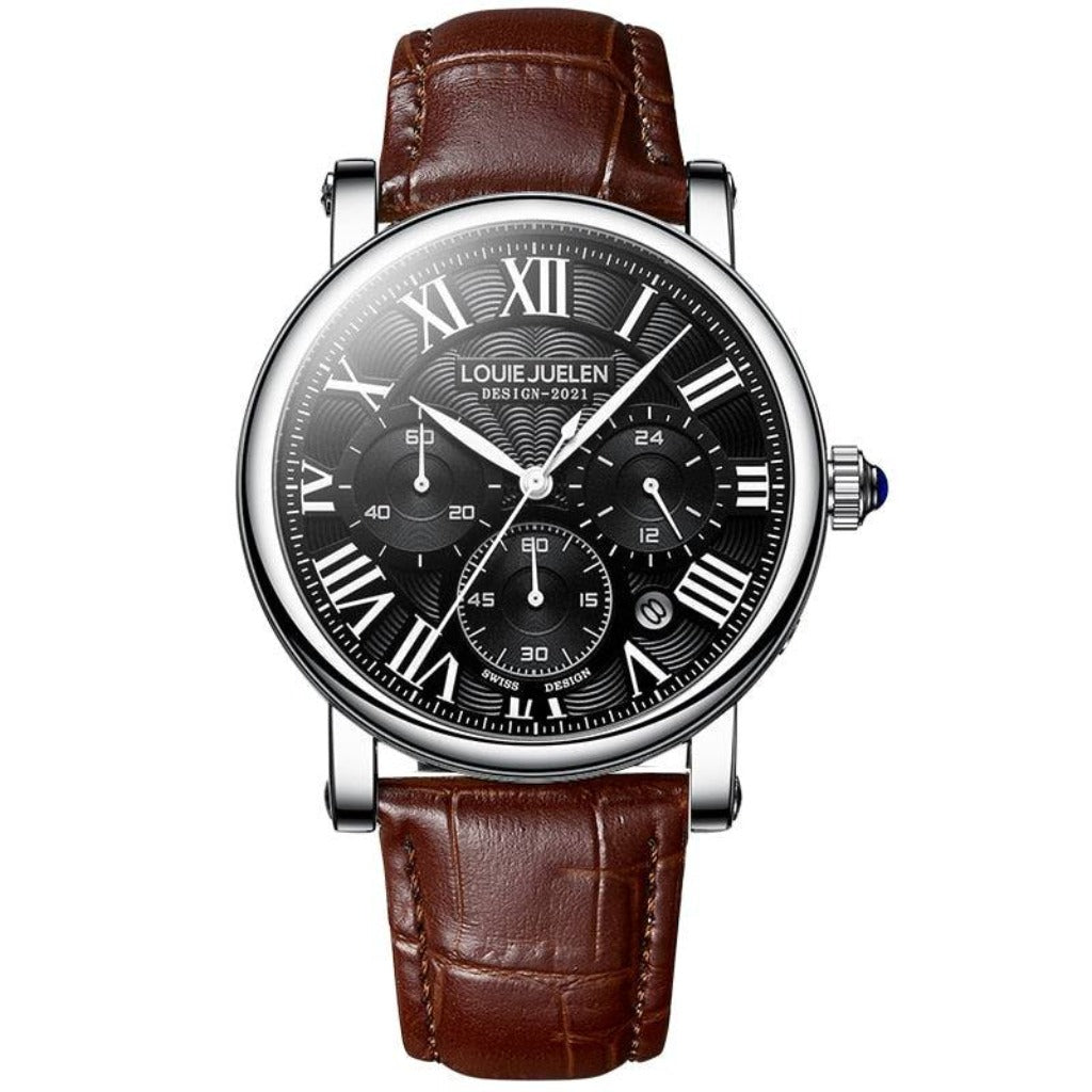 DAVENPORT STAINLESS STEEL WATCH