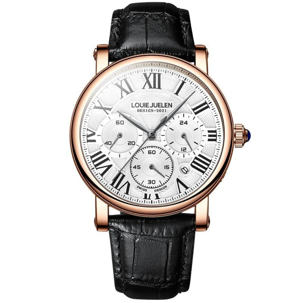 DAVENPORT STAINLESS STEEL WATCH