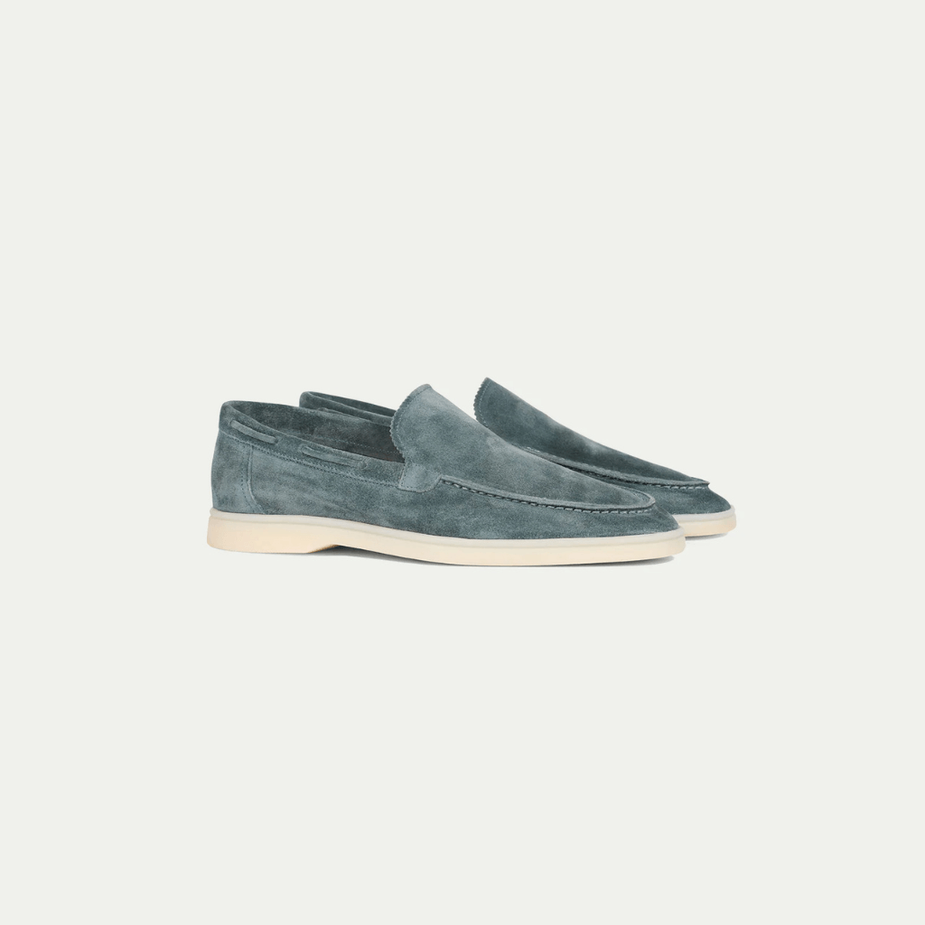 MEN’S REFINED SUEDE LOAFER - Slate Blue