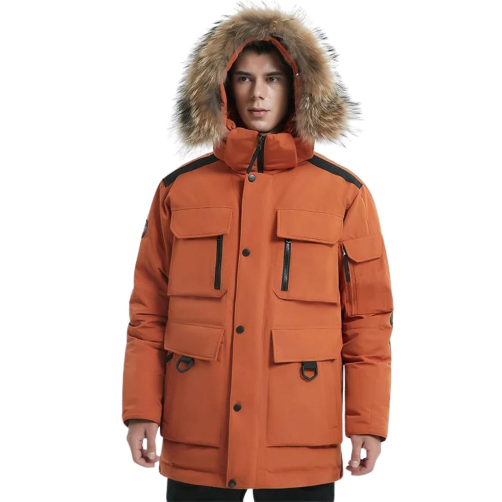 WATERPROOF JACKET DARK PARKA