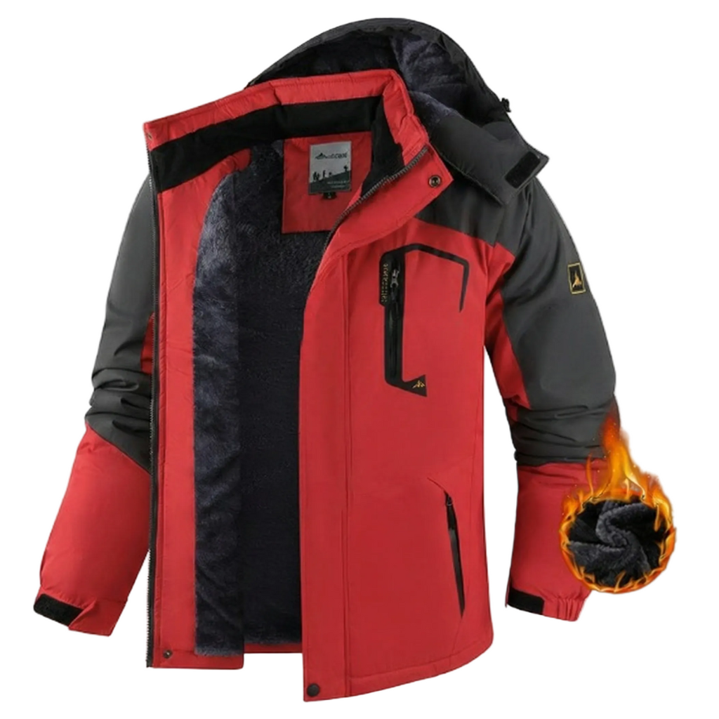 MEN’S WATERPROOF WINTER JACKET -SUPPORTS DOWN TO -15°C