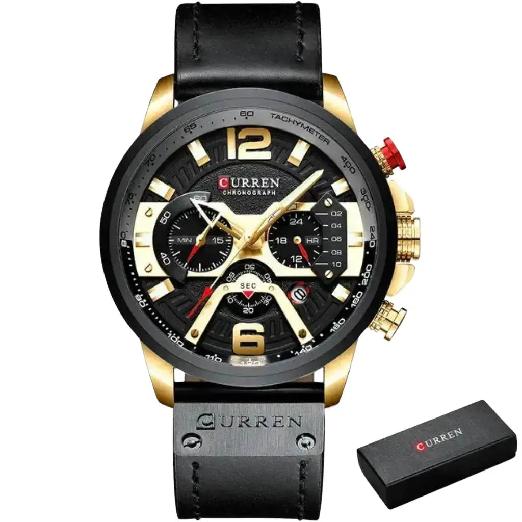 CURREN SPORT STAINLESS STEEL WATCH