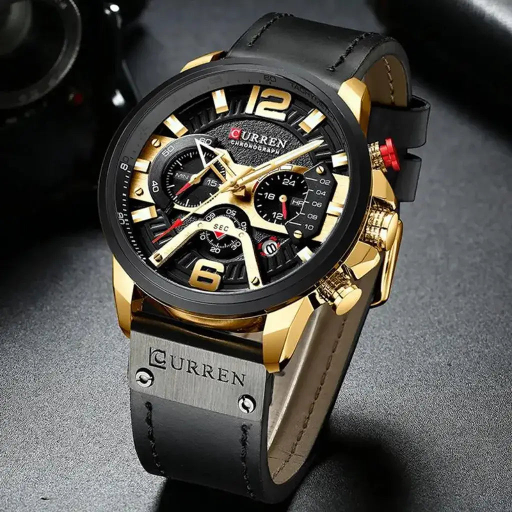 CURREN SPORT STAINLESS STEEL WATCH