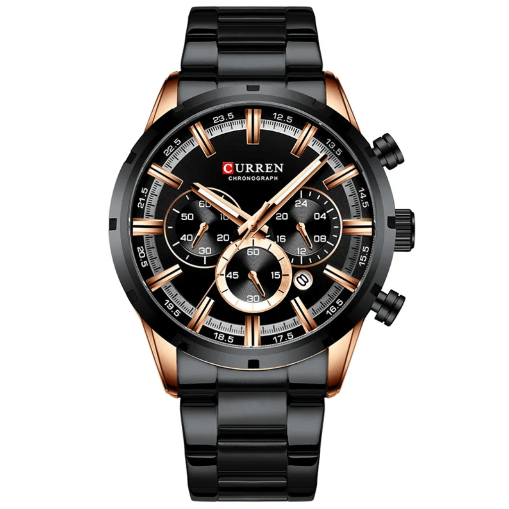 ALDENBROOK STAINLESS STEEL WATCH