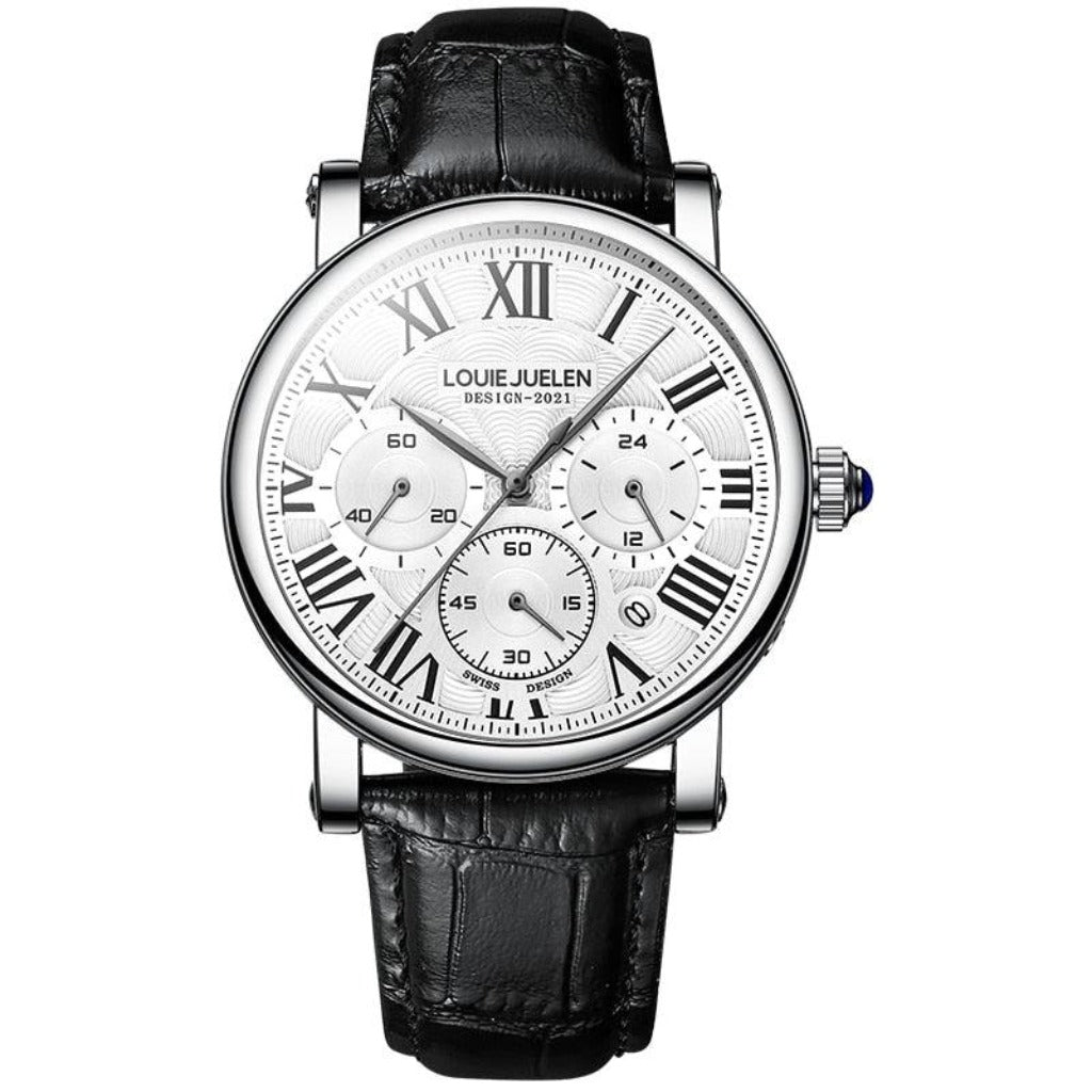 DAVENPORT STAINLESS STEEL WATCH
