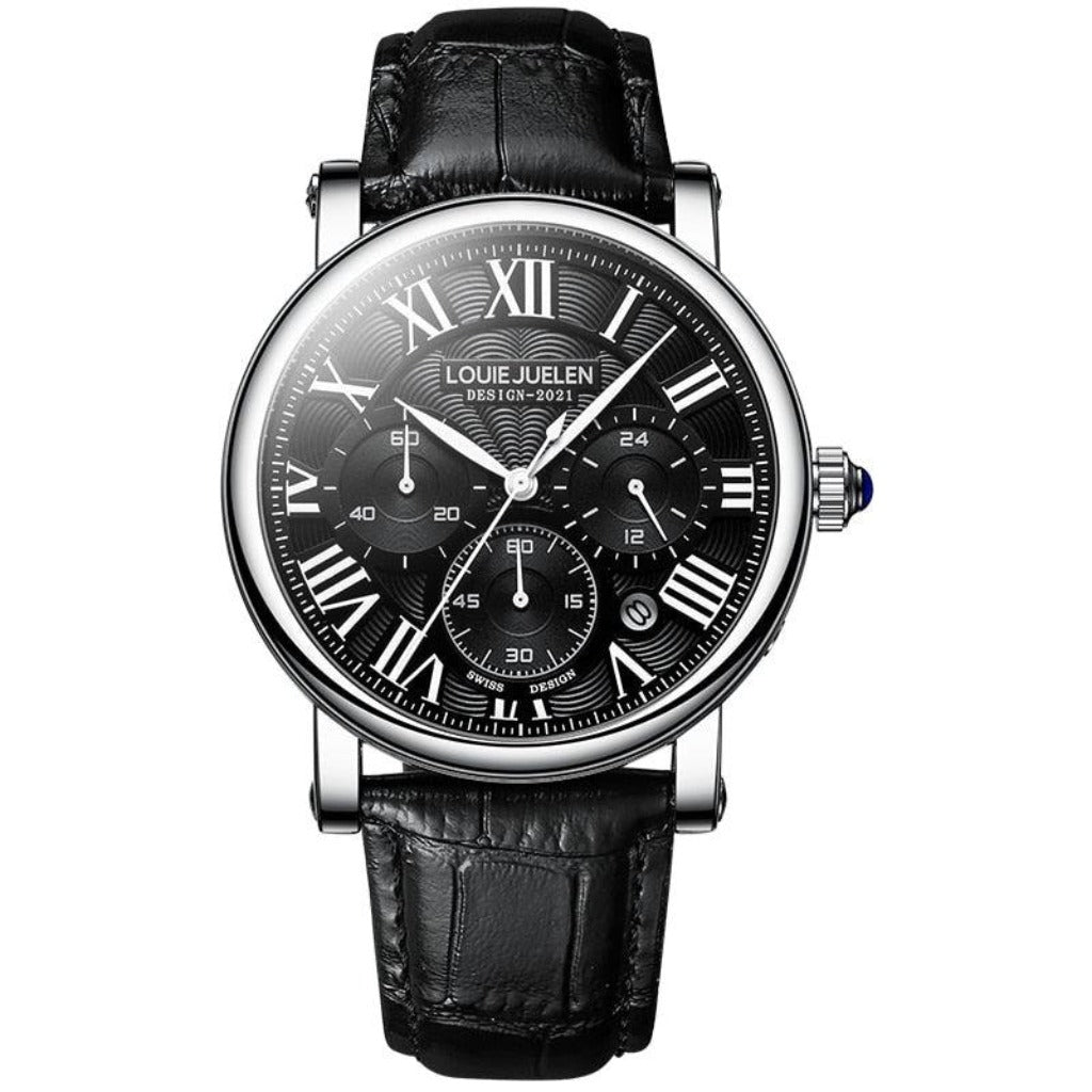 DAVENPORT STAINLESS STEEL WATCH